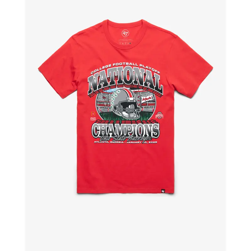 OHIO STATE BUCKEYES 2024 CFP NATIONAL CHAMPIONS '47 FRANKLIN TEE