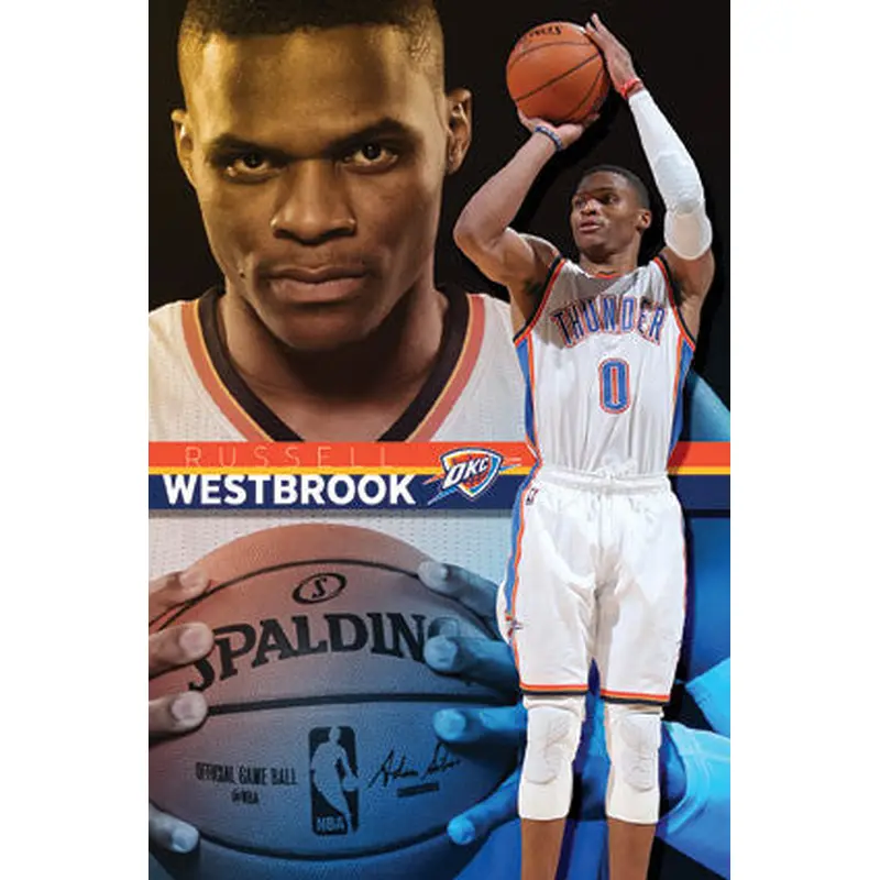 Russell Westbrook "Superstar" Oklahoma City Thunder NBA Poster - Trends International