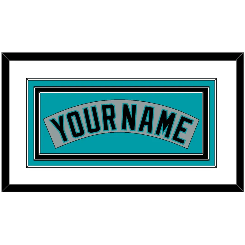 Florida Nameplate - Road Gray (1993-2001) - Triple Mat 1