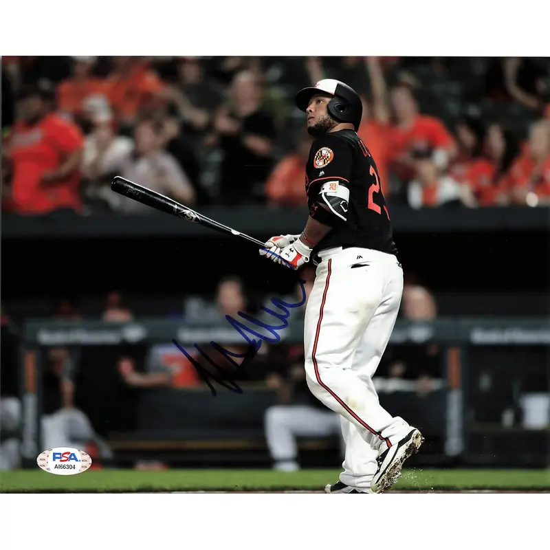 Welington Castillo signed 8x10 photo Baltimore Orioles PSA/DNA Autographed