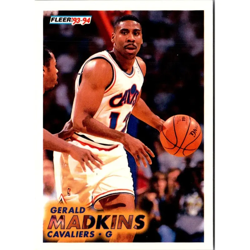 1993 Fleer Gerald Madkins #265 Rookie