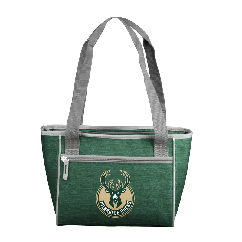 Milwaukee Bucks Crosshatch 16 Can Cooler Tote