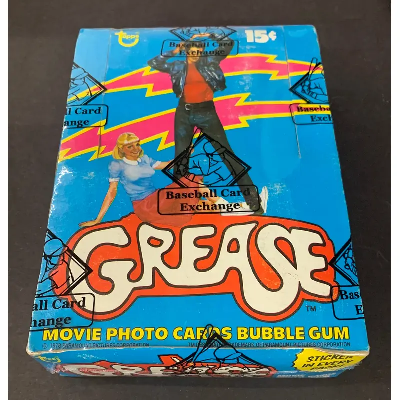 1978 Topps Grease Unopened Series 1 Wax Box (Authenticate)