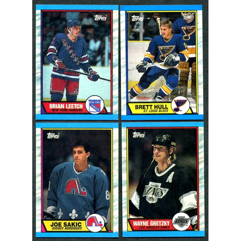 1989/90 Topps Hockey Complete Set NM (198) (24-538)