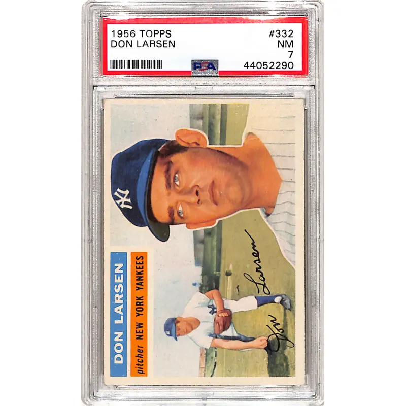 Don Larsen 1956 Topps #332 PSA 7 Near Mint