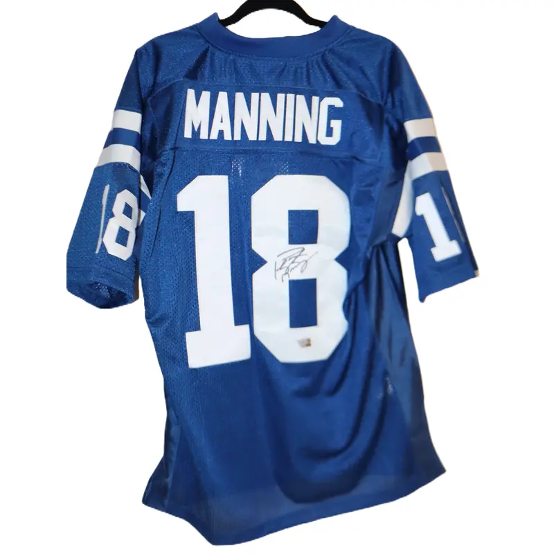 Peyton Manning Autographed Mitchell & Ness Jersey Home Indianapolis Colts Jersey