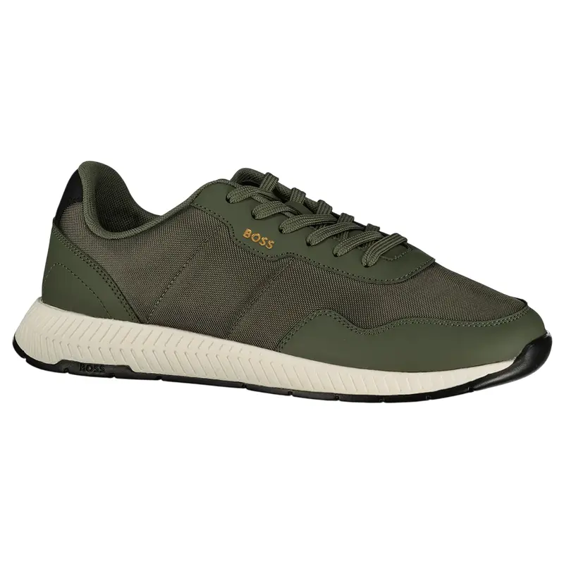 HUGO BOSS SHOES MEN TITANIUM RUNN NYPU DARK GREEN 50523180306