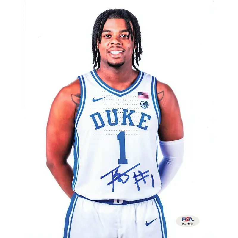 Terrence Ross signed 8x10 photo PSA/DNA Duke Autographed