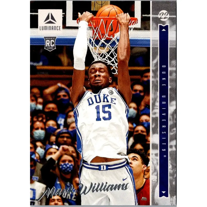 2022 Panini Chronicles Draft Picks Luminance Mark Williams #10