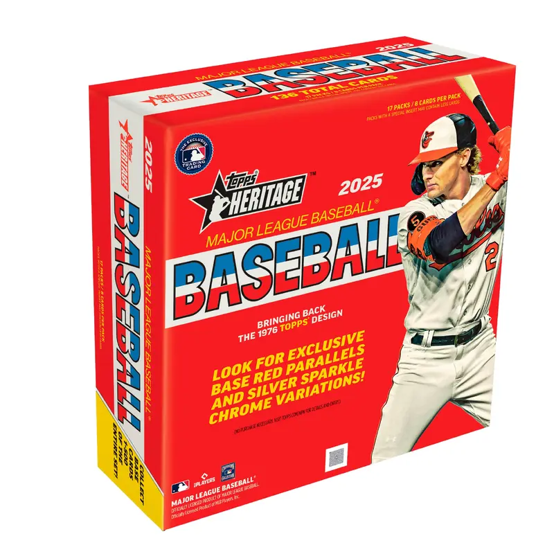 2025 Topps Heritage Baseball Mega Box