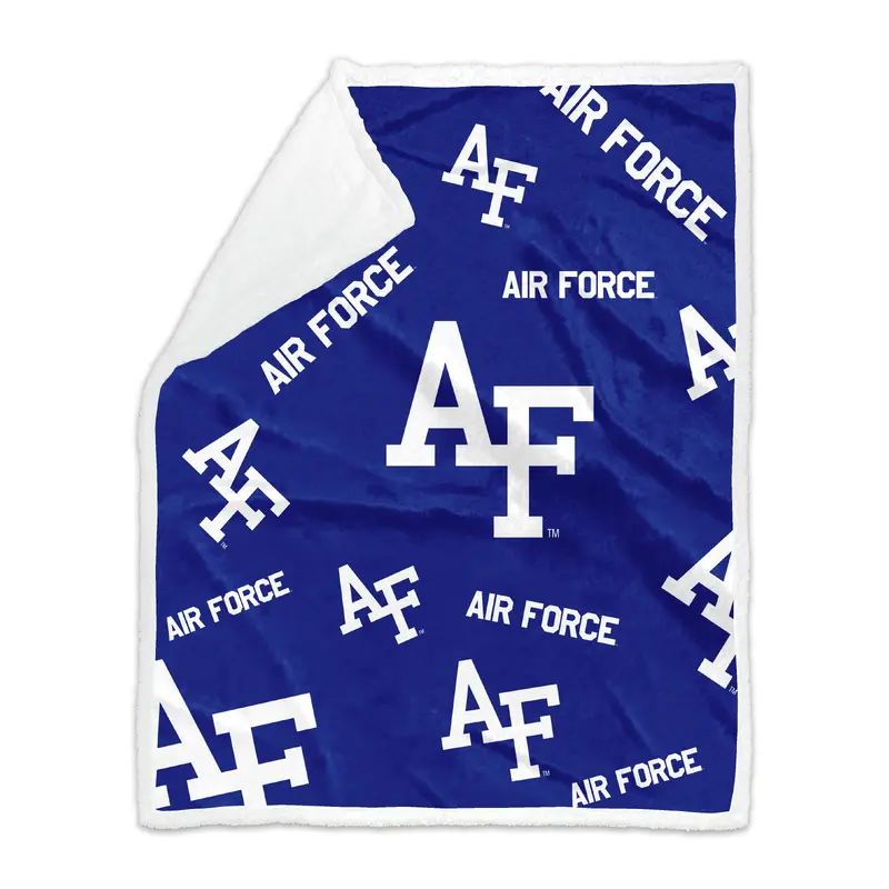 Air Force Academy 50x60 Plush Sherpa Throw