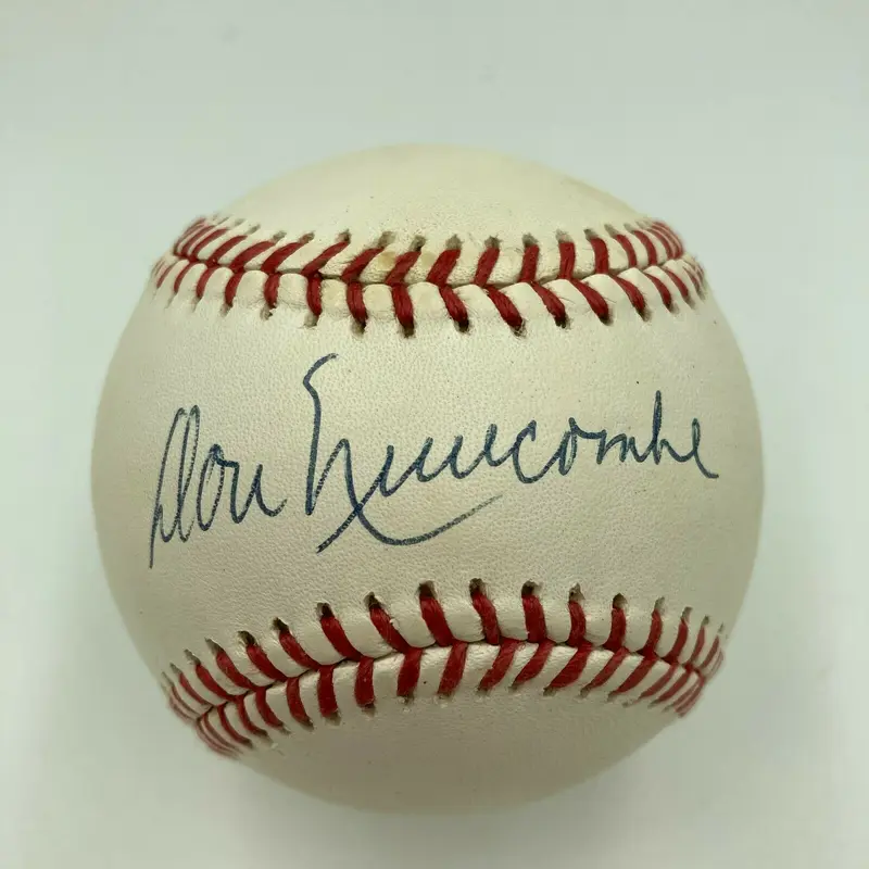 Don Newcombe Signed Autographed Official National League Baseball
