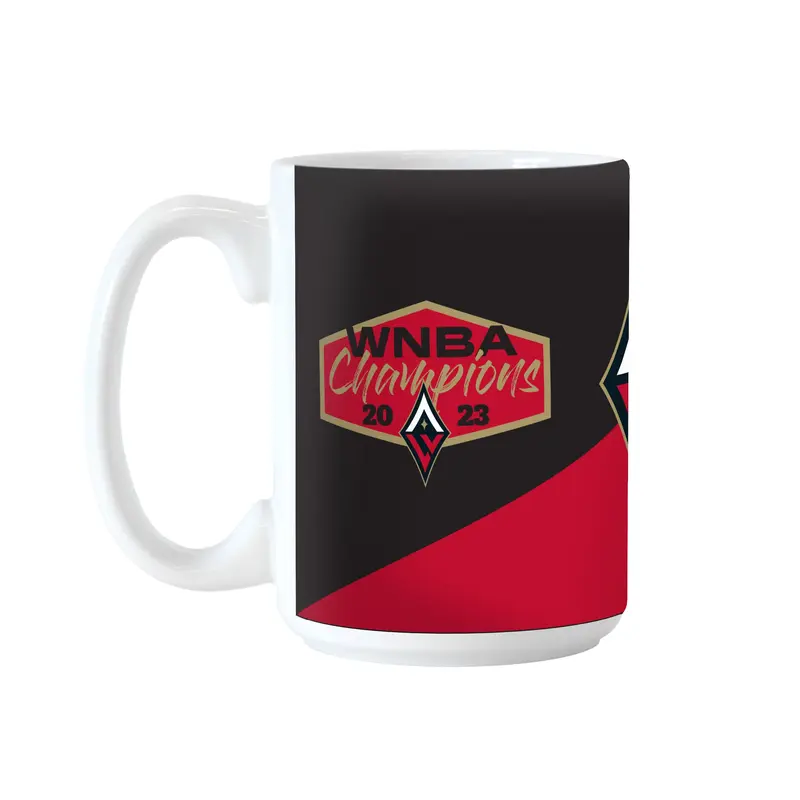 Las Vegas Aces 2023 WNBA Champions 15oz Sublimated Mug