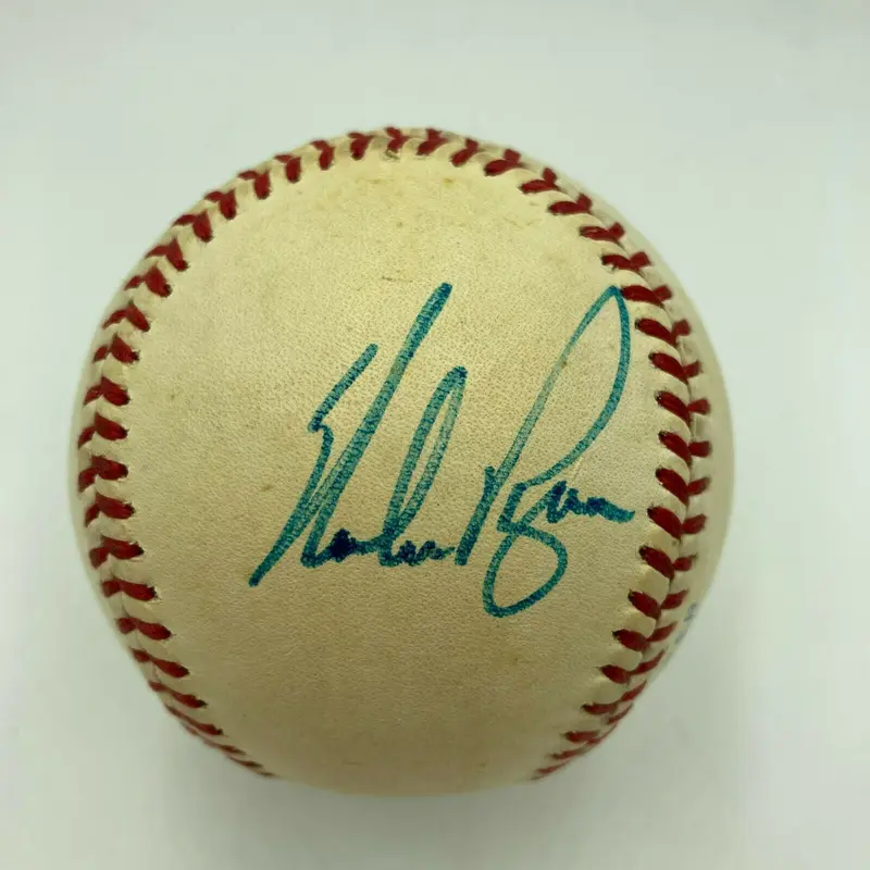 Nolan Ryan Signed 1970's Official American League (Macphail) Baseball JSA COA