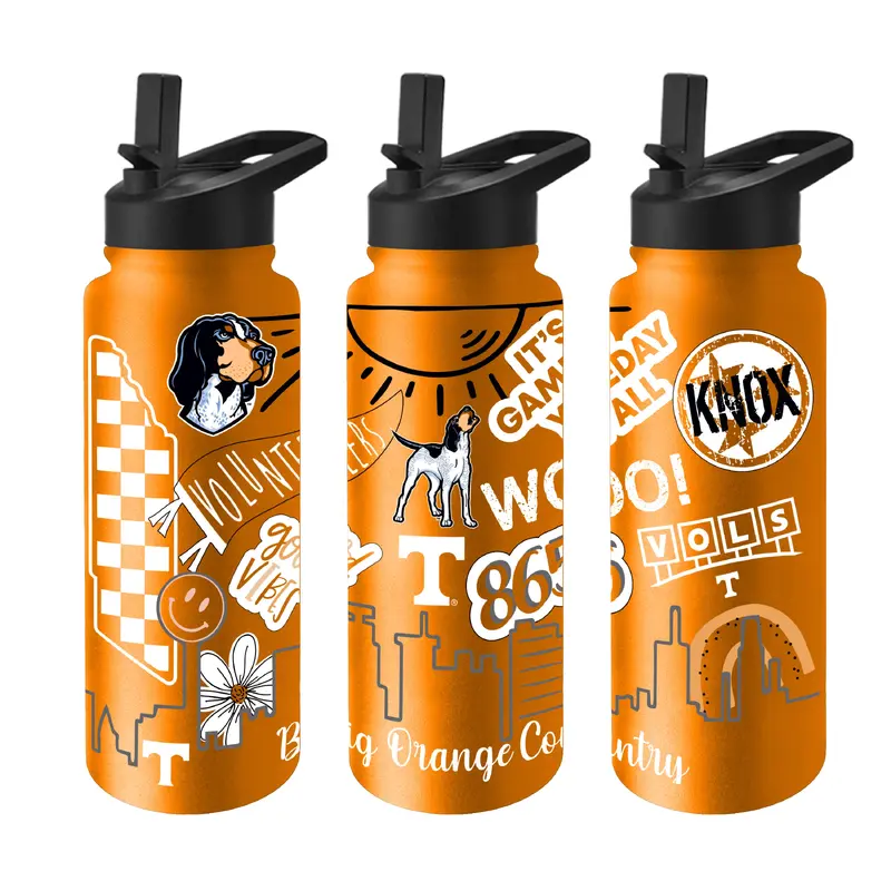 Tennessee 34oz Team Color Native Quencher Bottle