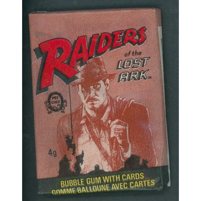 1981 OPC O-Pee-Chee Raiders Of the Lost Ark Unopened Wax Pack
