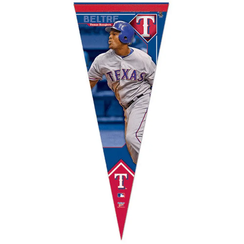 Adrian Beltre "Rangers Action" Premium Felt Collector's Pennant - Wincraft 2012