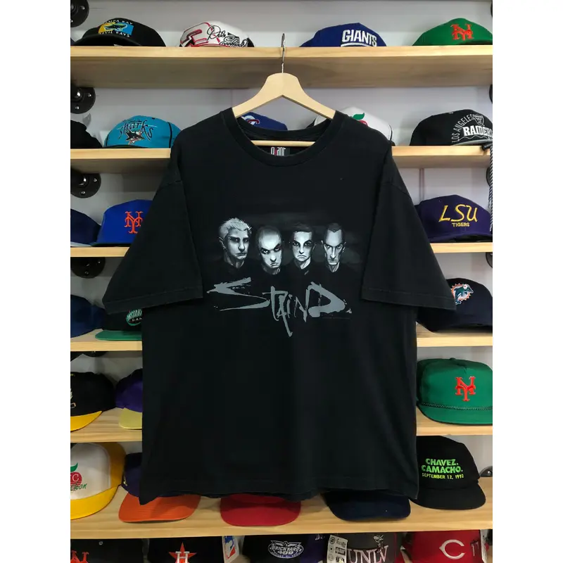 Vintage 2001 Staind Band Tee Size XL