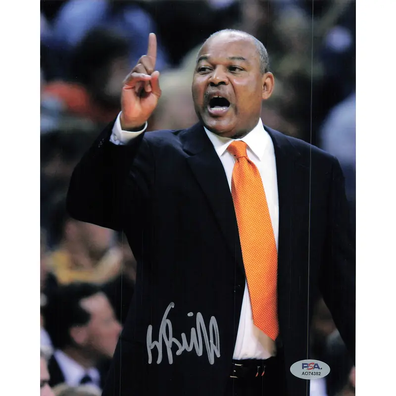 Bernie Bickerstaff signed 8x10 photo PSA/DNA Autographed Basketball