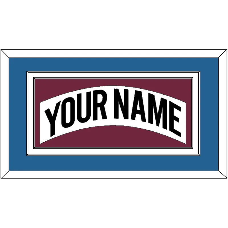 Colorado Nameplate - Home White (1999-2001) - Double Mat 5
