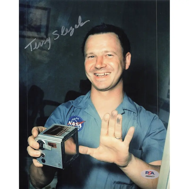 Terry Slezak signed 8x10 photo PSA/DNA Autographed NASA