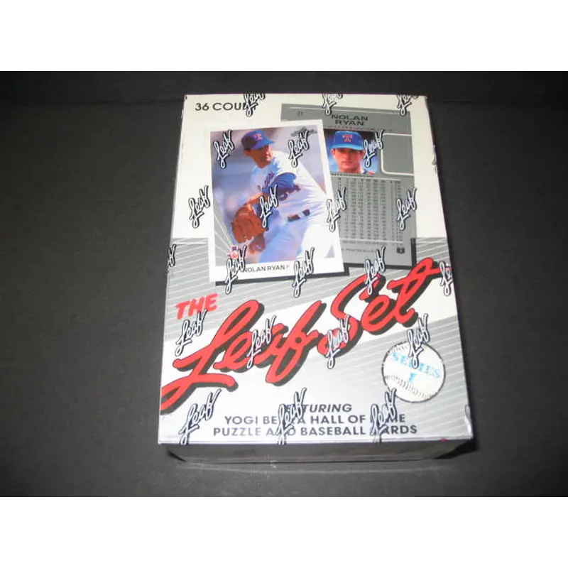 1990 Leaf Baseball Series 1 Box (Authenticate)