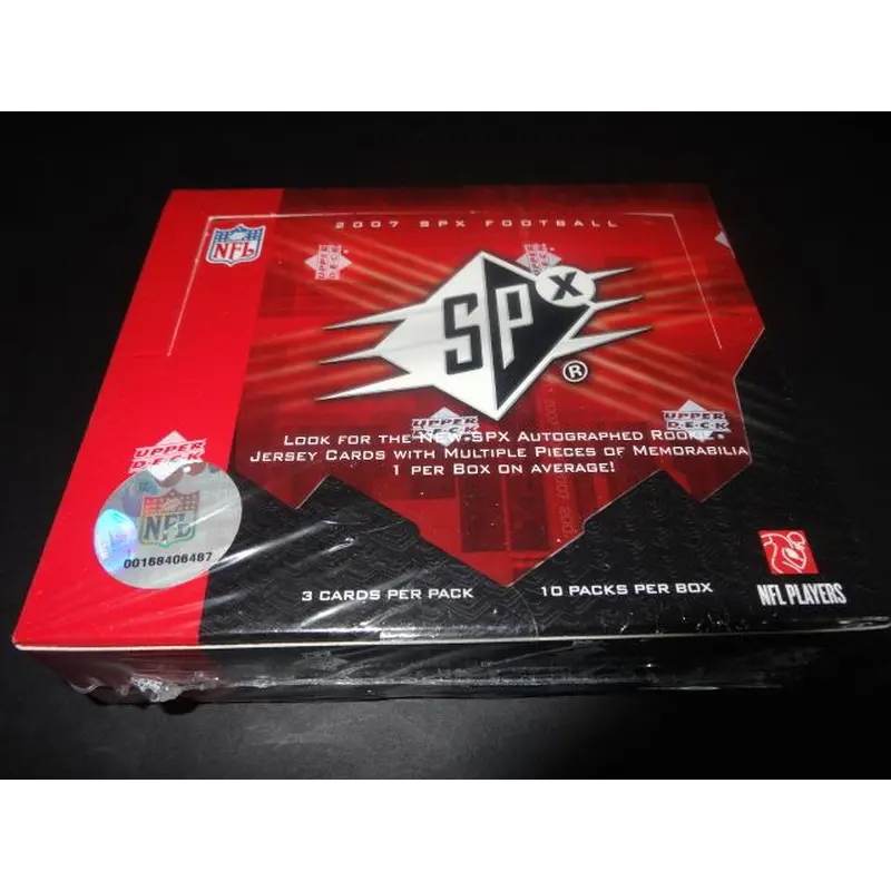 2007 Upper Deck SPX Football Box (Hobby)