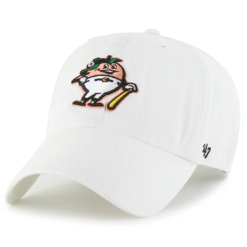 '47 Road Logo White Adjustable Clean Up