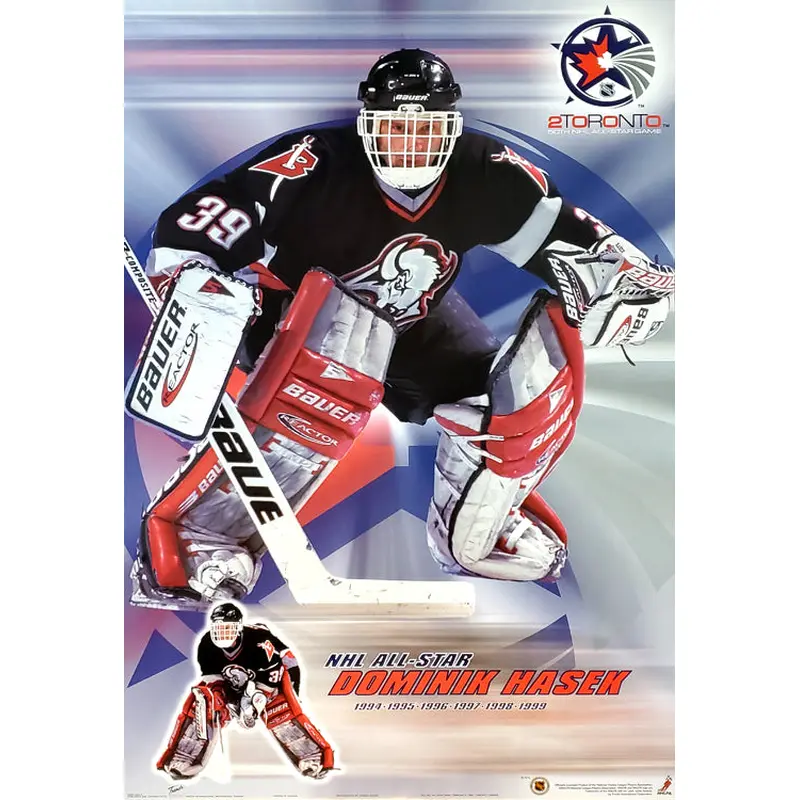 Dominik Hasek "All-Star 2000" Buffalo Sabres NHL Hockey Poster - T.I.L. 1999
