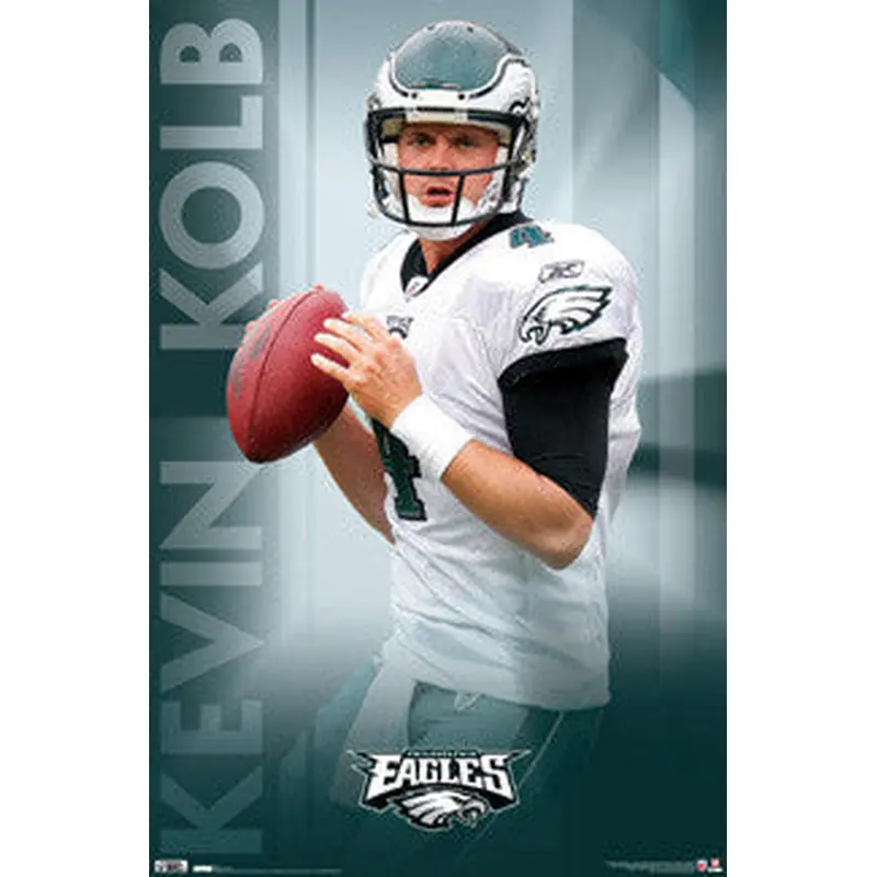 Kevin Kolb "Action" Philadelphia Eagles Poster - Costacos 2010