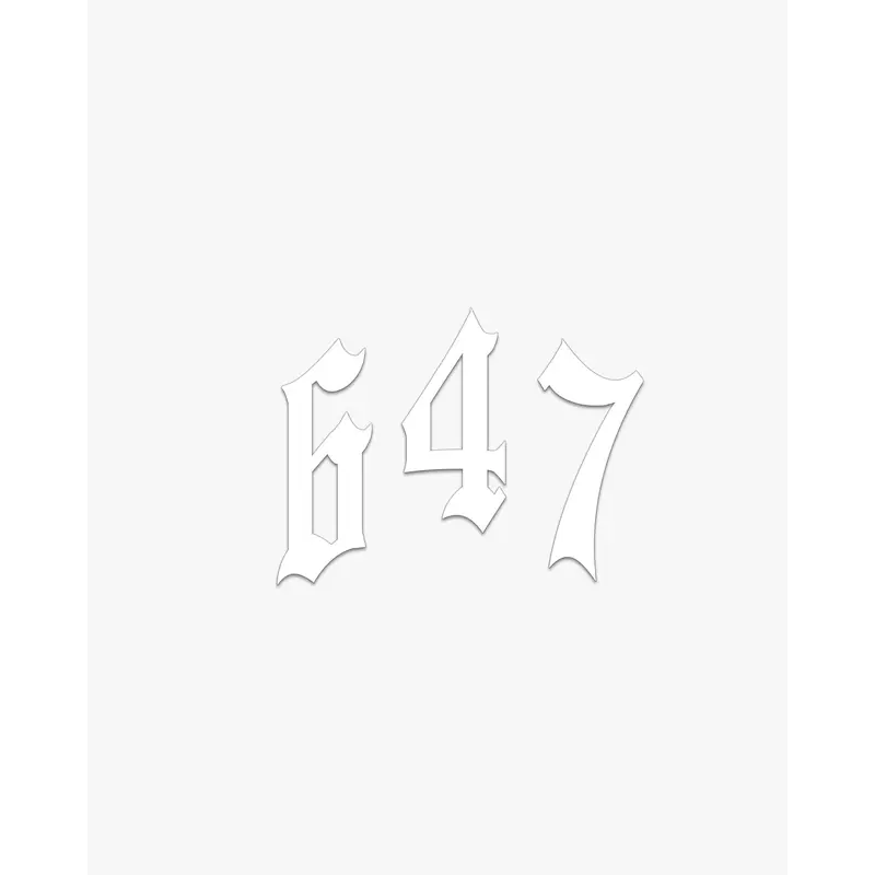 THE (647) VANQUISH PREMIUM DECAL