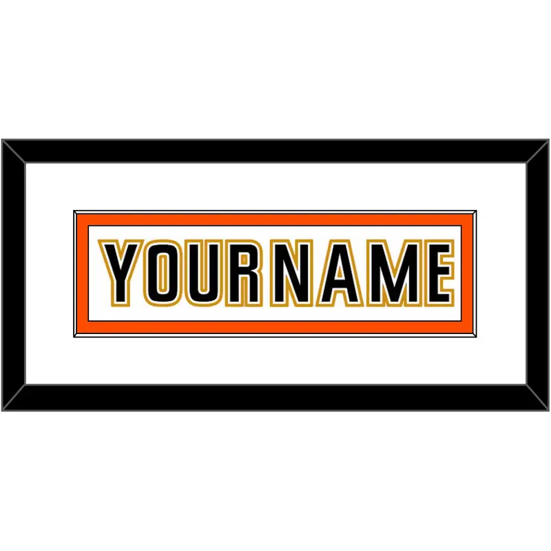 Anaheim Nameplate - Road White (2006-2014) - Single Mat 2