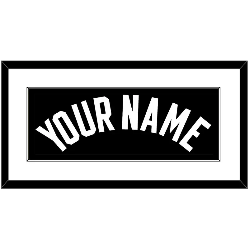 Miami Name - Road Black (1999-2008) - Single Mat 1
