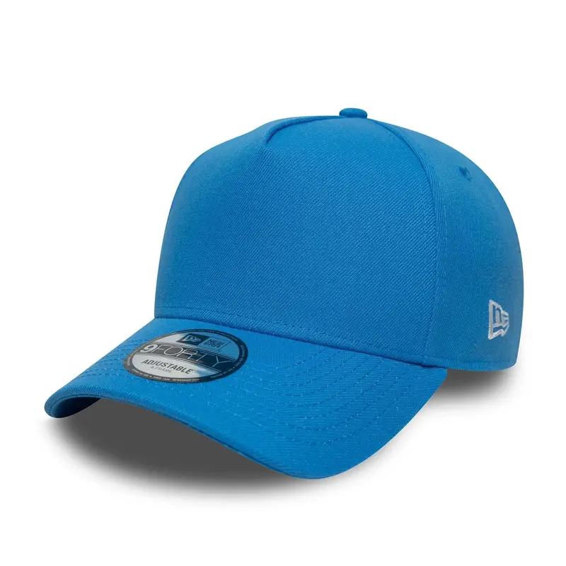 New Era Blue 9FORTY A-Frame Adjustable Cap