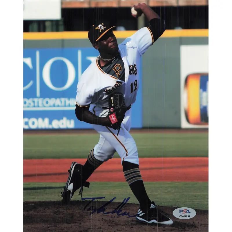 Taylor Hearn signed 8x10 photo PSA/DNA Pittsburgh Pirates Autographed