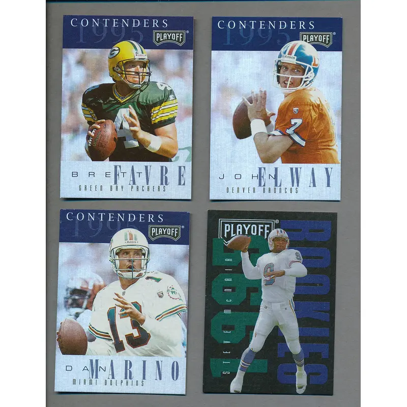 1995 Playoff Contenders Football Complete Set (w/ Inserts) (150) NM/MT MT