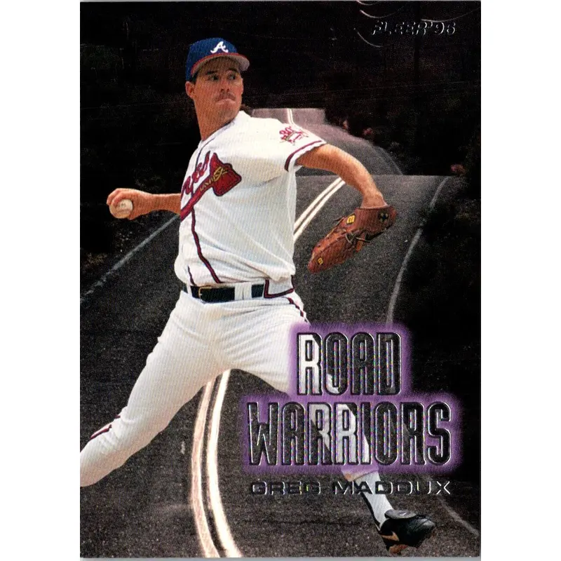 1996 Fleer Road Warriors Greg Maddux #3