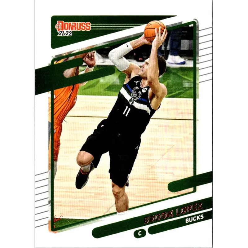 2021 Donruss Holo Green Brook Lopez #88
