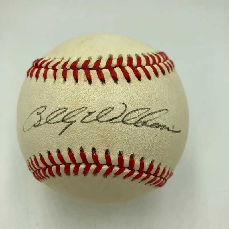 Billy Williams Signed Official National League Baseball JSA COA