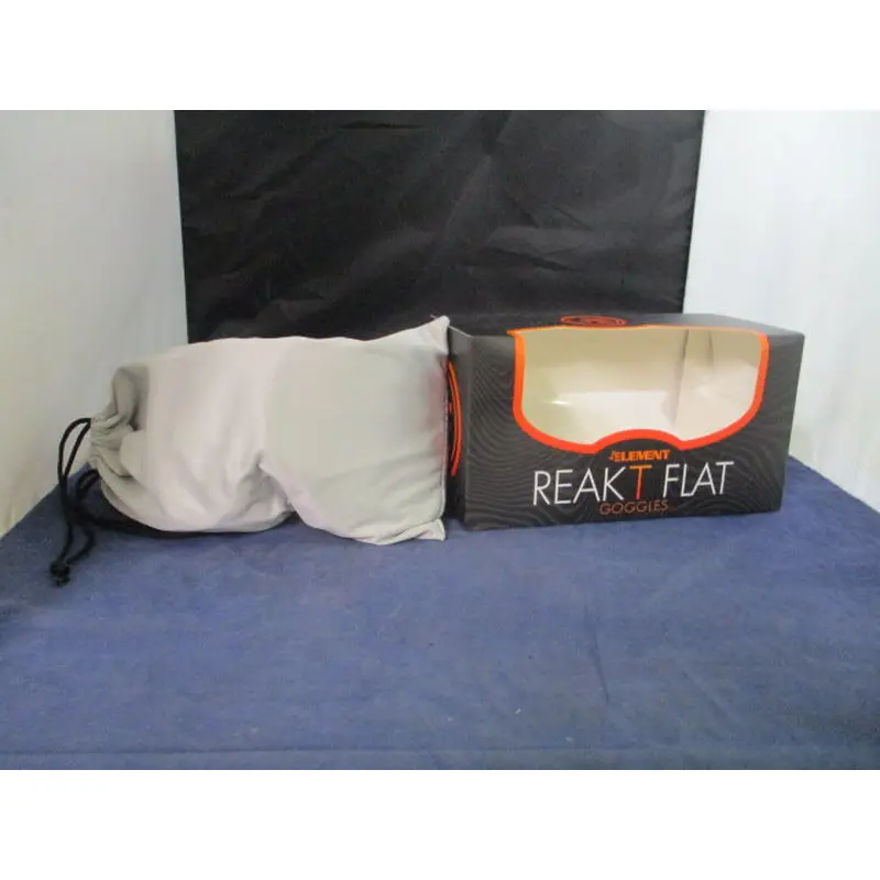 New 5th Element Reakt Flat Goggles - White/ Revo Grape Pink