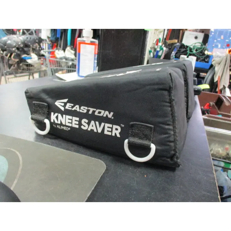 Used Easton Knee Savers Lare Black Catchers Knee Savers