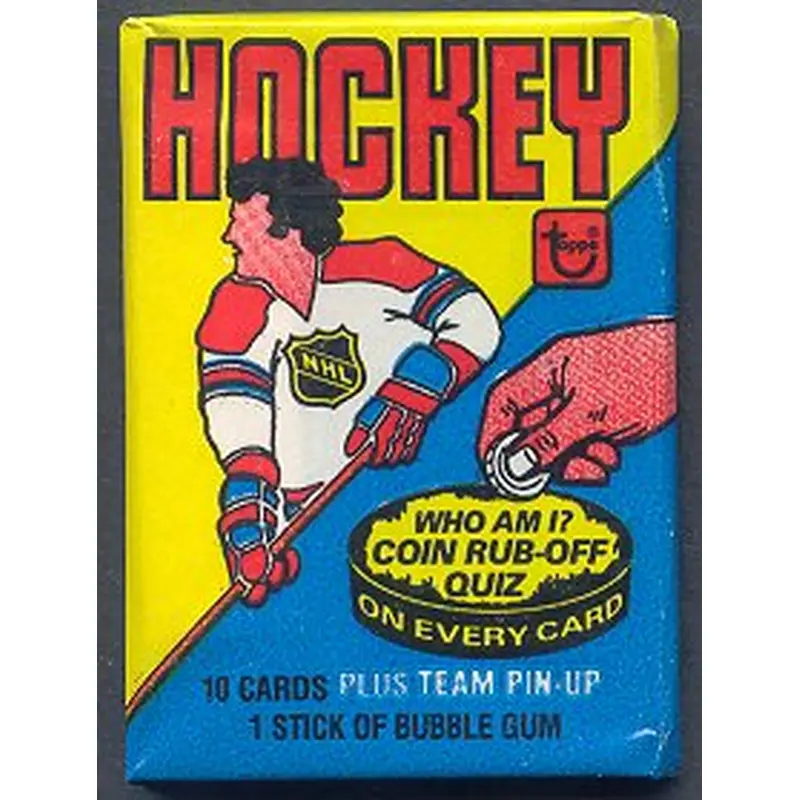 1980/81 Topps Hockey Unopened Wax Pack