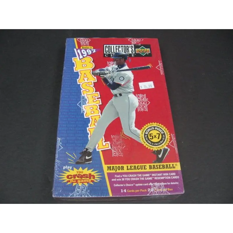 1997 Upper Deck Collector's Choice Baseball Series 2 Box (20/14)