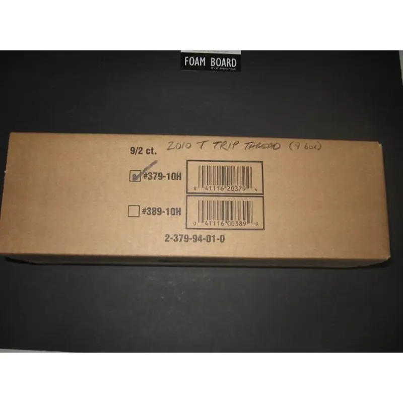 2010 Topps Triple Thread Baseball Case (Hobby) (9 Box)