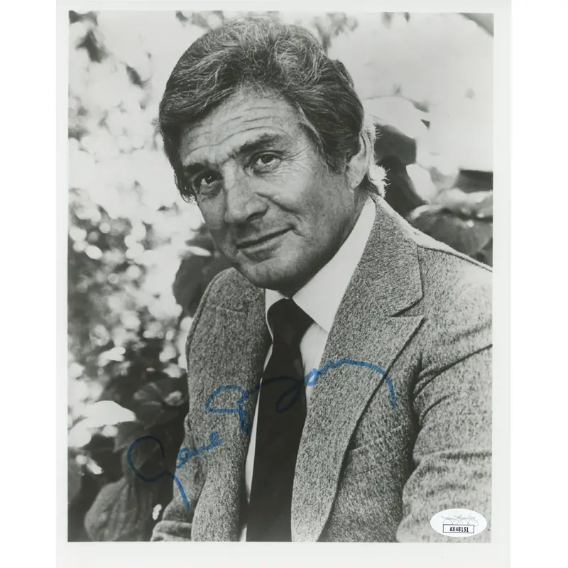 Gene Barry Bat Masterson Authentic Signed 8x10 Photo Autographed JSA #AX48151