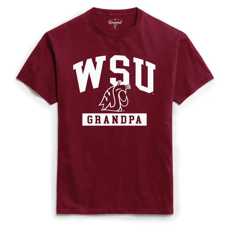 League WSU GRANDPA Short Sleeve Tee
