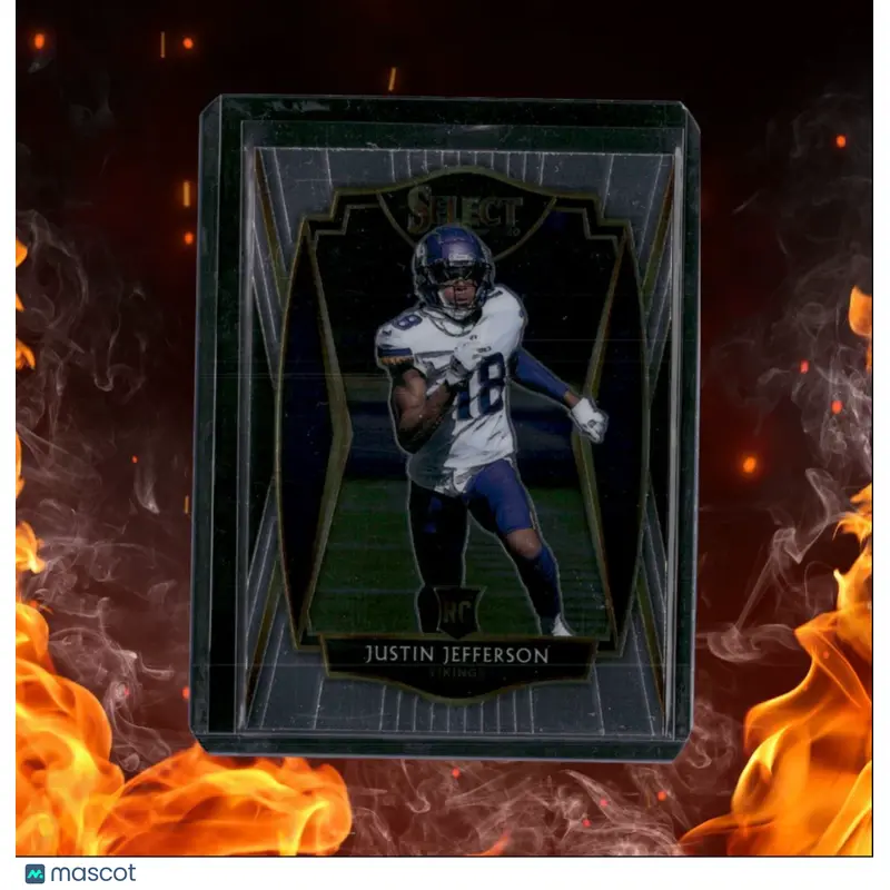 2020 Panini Select Justin Jefferson Premier Rookie #161