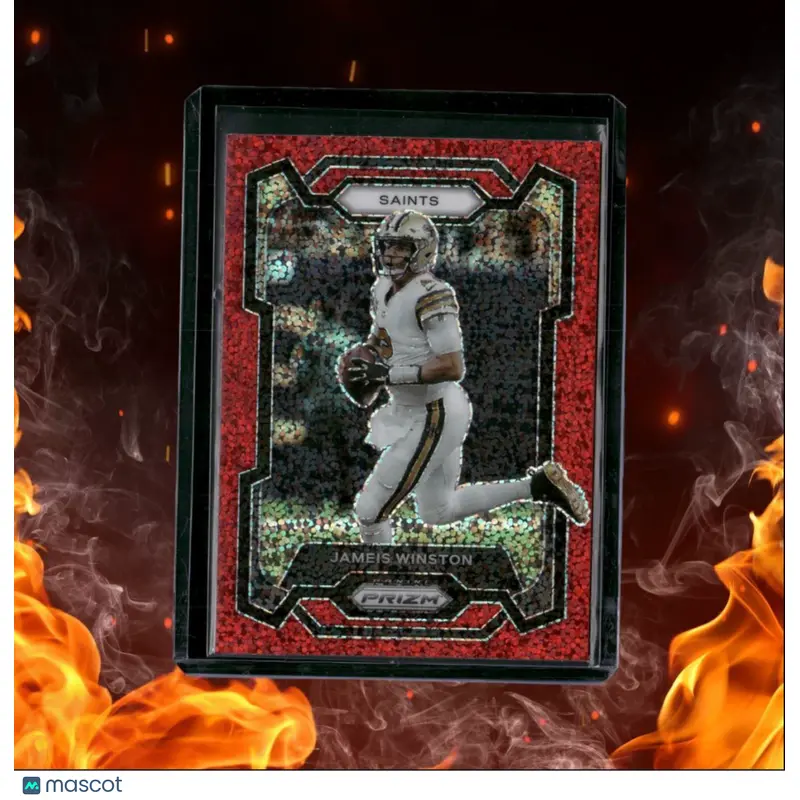 2023 Panini Prizm Jameis Winston Red Sparkle Prizm #214