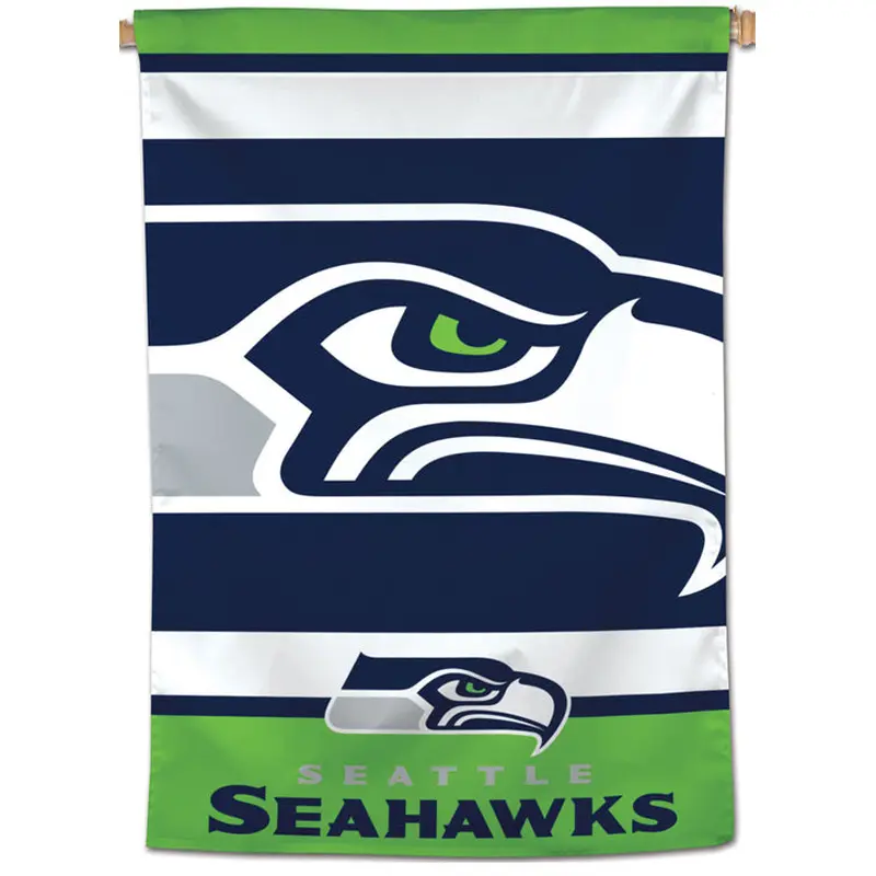 Seattle Seahawks Classic Logo-Style Official NFL Team Logo Wall BANNER - Wincraft Inc.