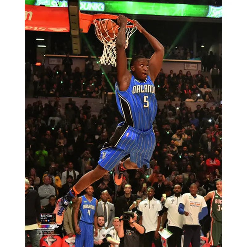 Victor Oladipo "360-Reverse-Slam" Orlando Magic Premium Poster Print - Photofile 16x20